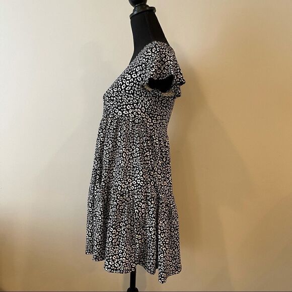 Jessica Simpson Leopard Dress Midi NWT - Picture 3 of 8